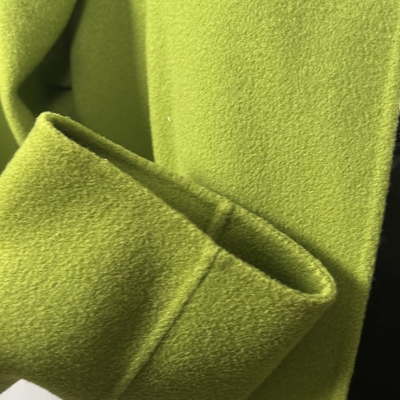 Talbots size 16 women’s avocado green wool open front blazer - Picture 5 of 10